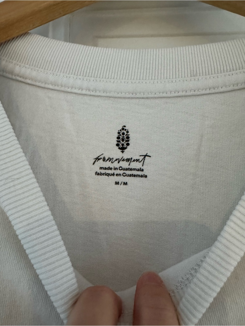 Free People Movement White Boxy Tee - Picture 2 of 5